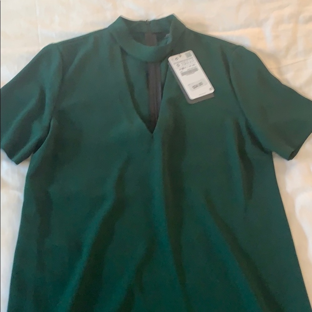 Zara green dress